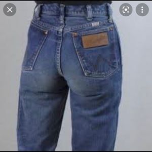 Vintage Wrangler Montana High Rise Jeans 33X33